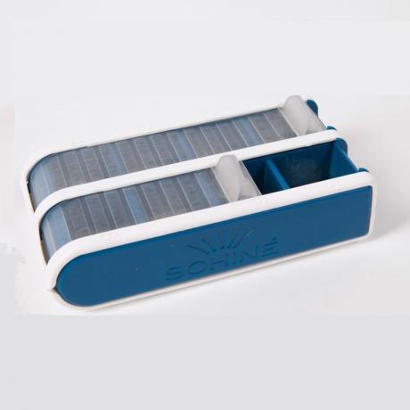 Blue Small Pivotell pill organiser